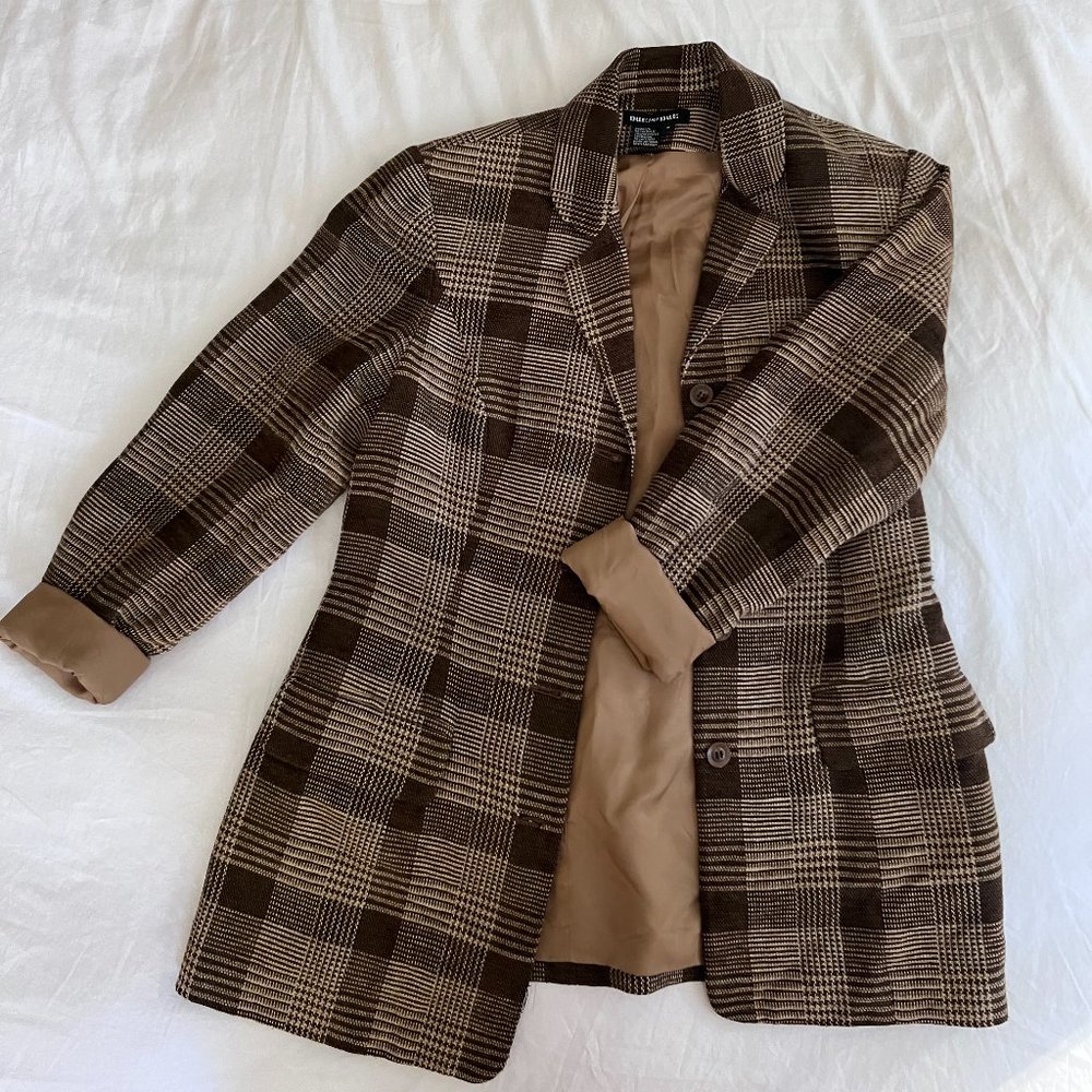 Plaid Blazer